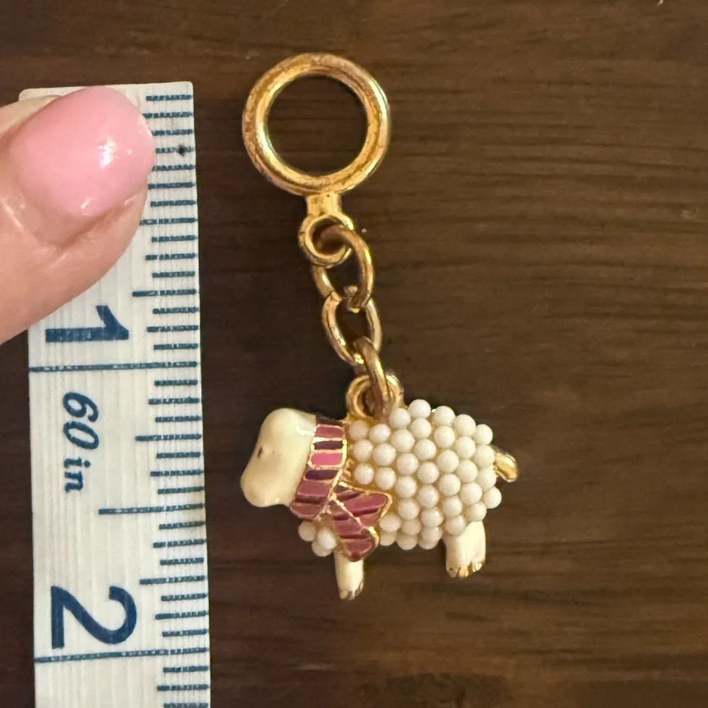 Gymboree Sheep‎ with scarf charm